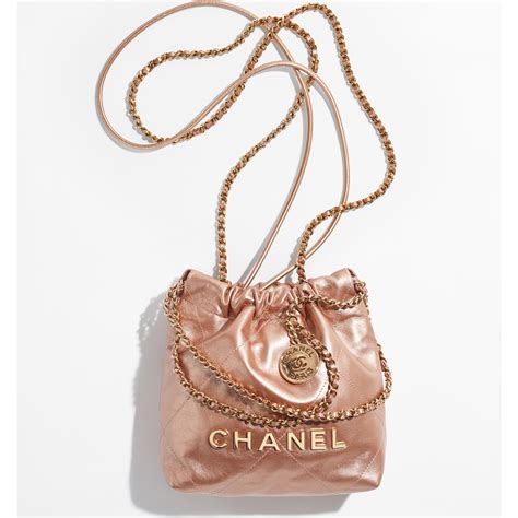 pink chanel bag tote|chanel mini 22 bag.